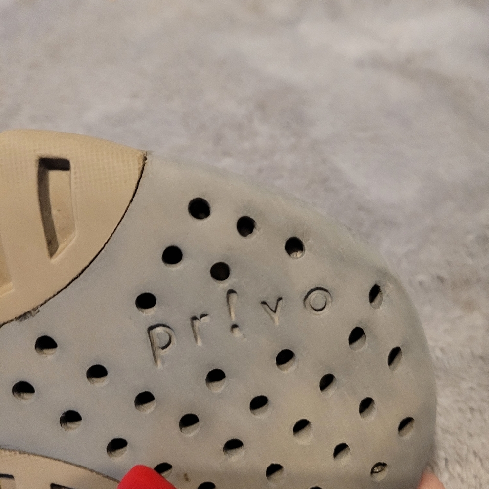 Ladies Clarks Privo Water Shoes Sandals Size 6.5 Cream Off-white EUC Summer Fun - Picture 6 of 11